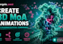 create 3d moa animations for pharmaceutical companies